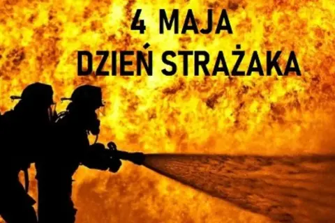 Strażacy walczą z ogniem. 4 maja to Dzień Strażaka, święto tych, którzy ryzykują życie dla innych.
