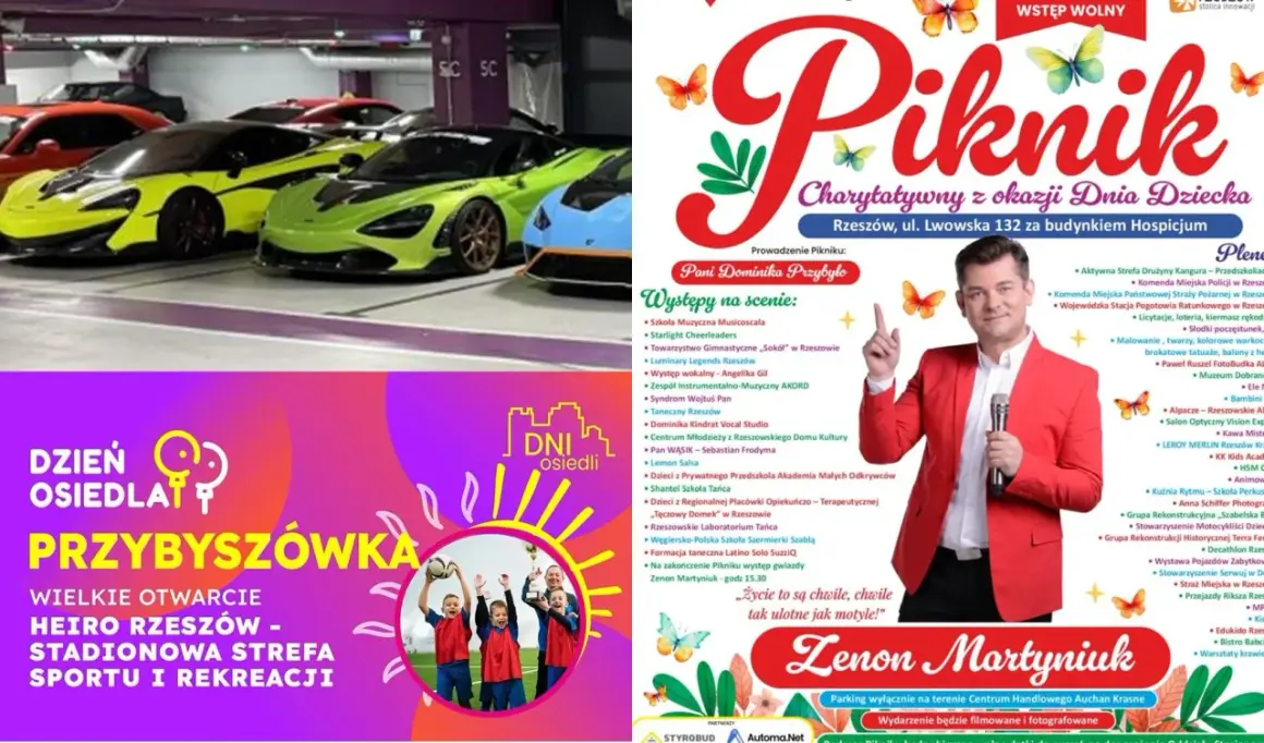 21 czerwca święto! Piknik charytatywny z okazji Dnia Dziecka w Rzeszowie. Występy, atrakcje i Zenon Martyniuk. Zapraszamy!